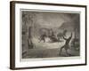 Scene from The Bells, at the Lyceum Theatre-null-Framed Giclee Print