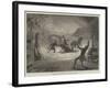 Scene from The Bells, at the Lyceum Theatre-null-Framed Giclee Print