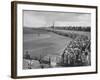 Scene from the British Open, with Spectators Watching Ben Hogan on the Green-Carl Mydans-Framed Premium Photographic Print