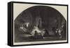 Scene from The Camp of Silesia, at Astley's, the Pandours' Cavern-null-Framed Stretched Canvas