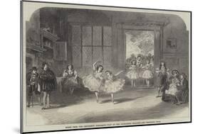 Scene from the Children's Burlesque Play at the Haymarket Theatre-null-Mounted Giclee Print