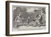 Scene from the Christmas Pantomime at the Olympic Theatre-null-Framed Giclee Print