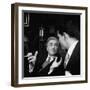 Scene from "The Confidential Clerk", Starring Claude Rains-Nina Leen-Framed Premium Photographic Print