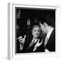 Scene from "The Confidential Clerk", Starring Claude Rains-Nina Leen-Framed Premium Photographic Print