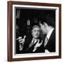 Scene from "The Confidential Clerk", Starring Claude Rains-Nina Leen-Framed Premium Photographic Print