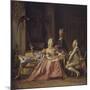 Scene from the Court of Christian VII-Kristian Zahrtmann-Mounted Giclee Print