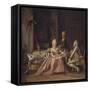 Scene from the Court of Christian VII-Kristian Zahrtmann-Framed Stretched Canvas