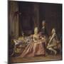 Scene from the Court of Christian VII-Kristian Zahrtmann-Mounted Giclee Print