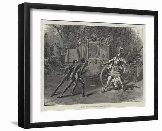 Scene from the Covent Garden Pantomime-David Henry Friston-Framed Giclee Print