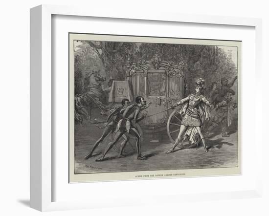 Scene from the Covent Garden Pantomime-David Henry Friston-Framed Giclee Print