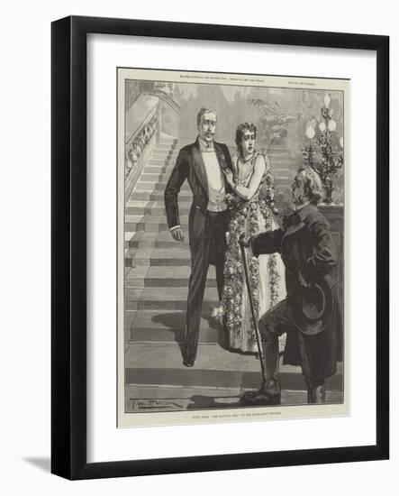 Scene from The Dancing Girl, at the Haymarket Theatre-Thomas Walter Wilson-Framed Giclee Print