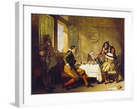 Scene from 'The Devil Upon Two Sticks'-Augustus Leopold Egg-Framed Giclee Print