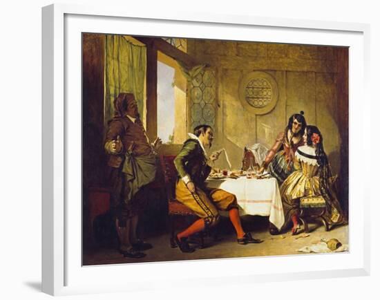 Scene from 'The Devil Upon Two Sticks'-Augustus Leopold Egg-Framed Giclee Print