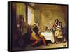 Scene from 'The Devil Upon Two Sticks'-Augustus Leopold Egg-Framed Stretched Canvas
