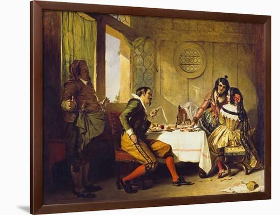 Scene from 'The Devil Upon Two Sticks'-Augustus Leopold Egg-Framed Giclee Print