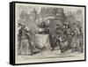 Scene from the Drury Lane Pantomime-David Henry Friston-Framed Stretched Canvas