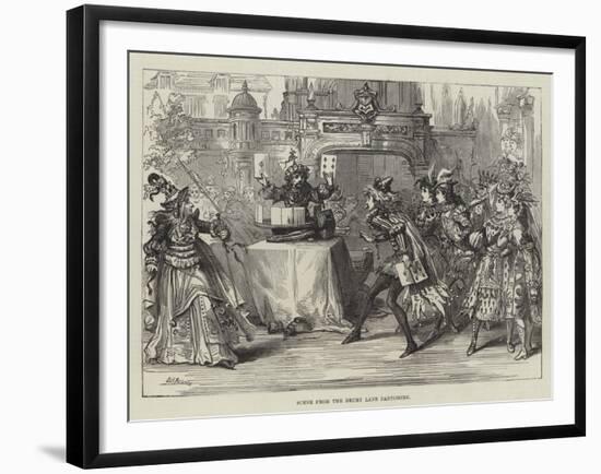 Scene from the Drury Lane Pantomime-David Henry Friston-Framed Giclee Print