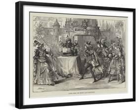 Scene from the Drury Lane Pantomime-David Henry Friston-Framed Giclee Print