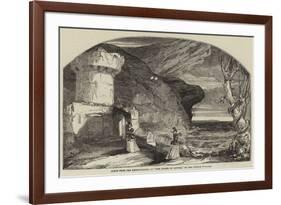 Scene from the Extravaganza of The Island of Jewels, at the Lyceum Theatre-Alfred Crowquill-Framed Premium Giclee Print