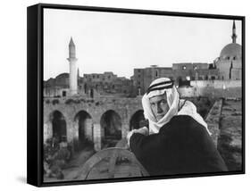 Scene from the film 'Exodus', produced by Otto Preminger, 1960 (film still)-null-Framed Stretched Canvas