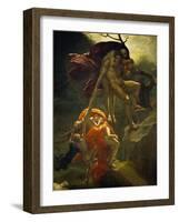 Scene from the Flood, 1806-Anne-Louis Girodet de Roussy-Trioson-Framed Giclee Print
