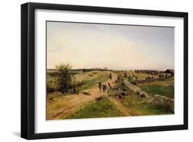 Scene from the Franco-Prussian War-Alphonse Marie de Neuville-Framed Giclee Print