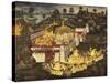 Scene From the Galleries, Royal Monastery, Grand Palace, Bangkok, Thailand, Southeast Asia, Asia-Jochen Schlenker-Stretched Canvas