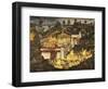 Scene From the Galleries, Royal Monastery, Grand Palace, Bangkok, Thailand, Southeast Asia, Asia-Jochen Schlenker-Framed Photographic Print