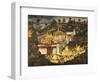 Scene From the Galleries, Royal Monastery, Grand Palace, Bangkok, Thailand, Southeast Asia, Asia-Jochen Schlenker-Framed Photographic Print