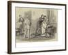 Scene from The Great Divorce Case, at the Criterion Theatre-David Henry Friston-Framed Giclee Print