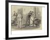 Scene from The Great Divorce Case, at the Criterion Theatre-David Henry Friston-Framed Giclee Print