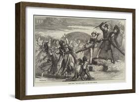 Scene from The Happy Land, at the Court Theatre-David Henry Friston-Framed Giclee Print