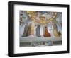 Scene from 'The Heavens of the Blessed and the Empyrean', Dante Room-Philipp Veit-Framed Giclee Print