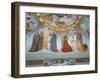 Scene from 'The Heavens of the Blessed and the Empyrean', Dante Room-Philipp Veit-Framed Giclee Print