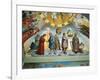 Scene from 'The Heavens of the Blessed and the Empyrean', Dante Room-Philipp Veit-Framed Giclee Print