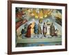 Scene from 'The Heavens of the Blessed and the Empyrean', Dante Room-Philipp Veit-Framed Giclee Print