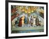 Scene from 'The Heavens of the Blessed and the Empyrean', Dante Room-Philipp Veit-Framed Giclee Print