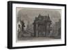 Scene from The House on the Bridge of Notre Dame, at the Lyceum Theatre-null-Framed Giclee Print