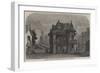 Scene from The House on the Bridge of Notre Dame, at the Lyceum Theatre-null-Framed Giclee Print