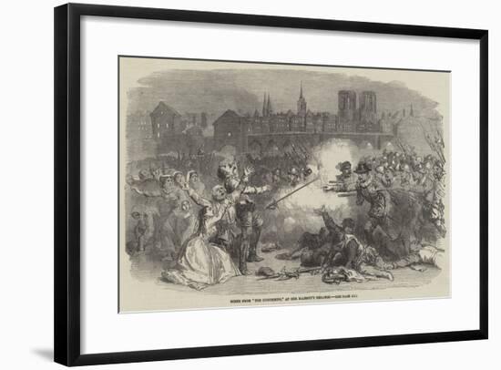 Scene from The Huguenots, at Her Majesty's Theatre-null-Framed Giclee Print