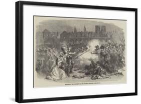 Scene from The Huguenots, at Her Majesty's Theatre-null-Framed Giclee Print