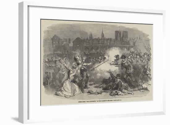 Scene from The Huguenots, at Her Majesty's Theatre-null-Framed Giclee Print