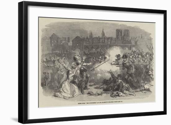 Scene from The Huguenots, at Her Majesty's Theatre-null-Framed Giclee Print