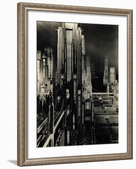 Scene from the "Just Imagine" Movie-null-Framed Photographic Print
