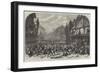 Scene from The King O' Scots, at Drury Lane Theatre, Rising of the Apprentices in Fleet-Street-null-Framed Giclee Print