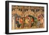 Scene from the Life of St. Francis from the Life of the Virgin and St. Francis Altarpiece-Nicolas Frances-Framed Giclee Print