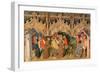 Scene from the Life of St. Francis from the Life of the Virgin and St. Francis Altarpiece-Nicolas Frances-Framed Giclee Print