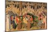 Scene from the Life of St. Francis from the Life of the Virgin and St. Francis Altarpiece-Nicolas Frances-Mounted Giclee Print