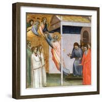 Scene from the Life of St John, C1320-1366-Taddeo Gaddi-Framed Giclee Print