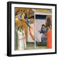 Scene from the Life of St John, C1320-1366-Taddeo Gaddi-Framed Giclee Print